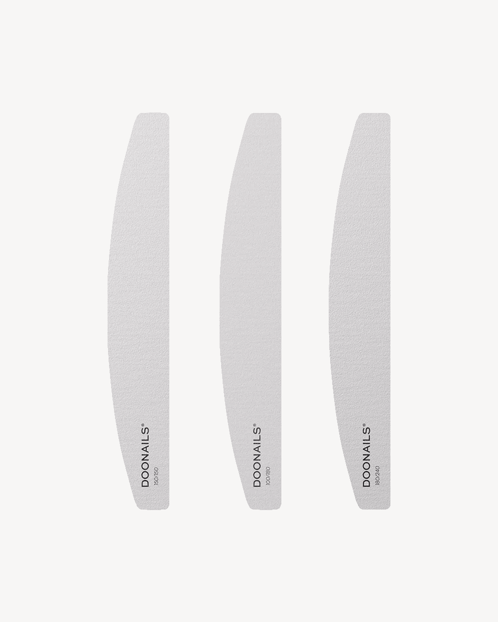 Premium Files Set - 3 pcs. halfmoon