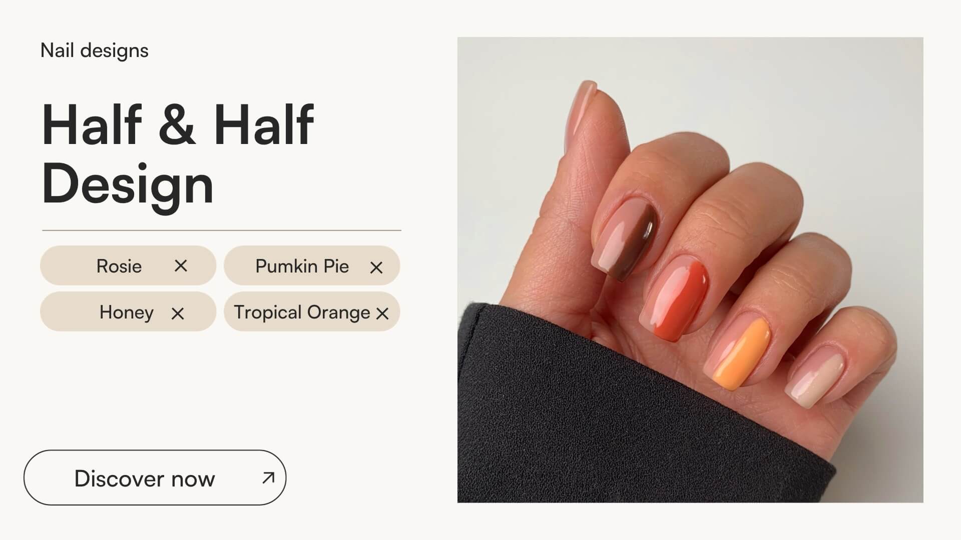 Half-Dip Nails Are The New Way To Do French Manicure | Fashionisers©