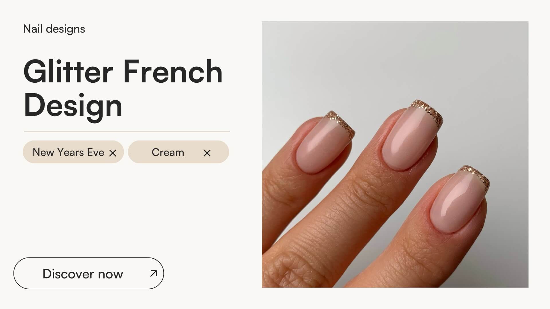 Glitter French Design