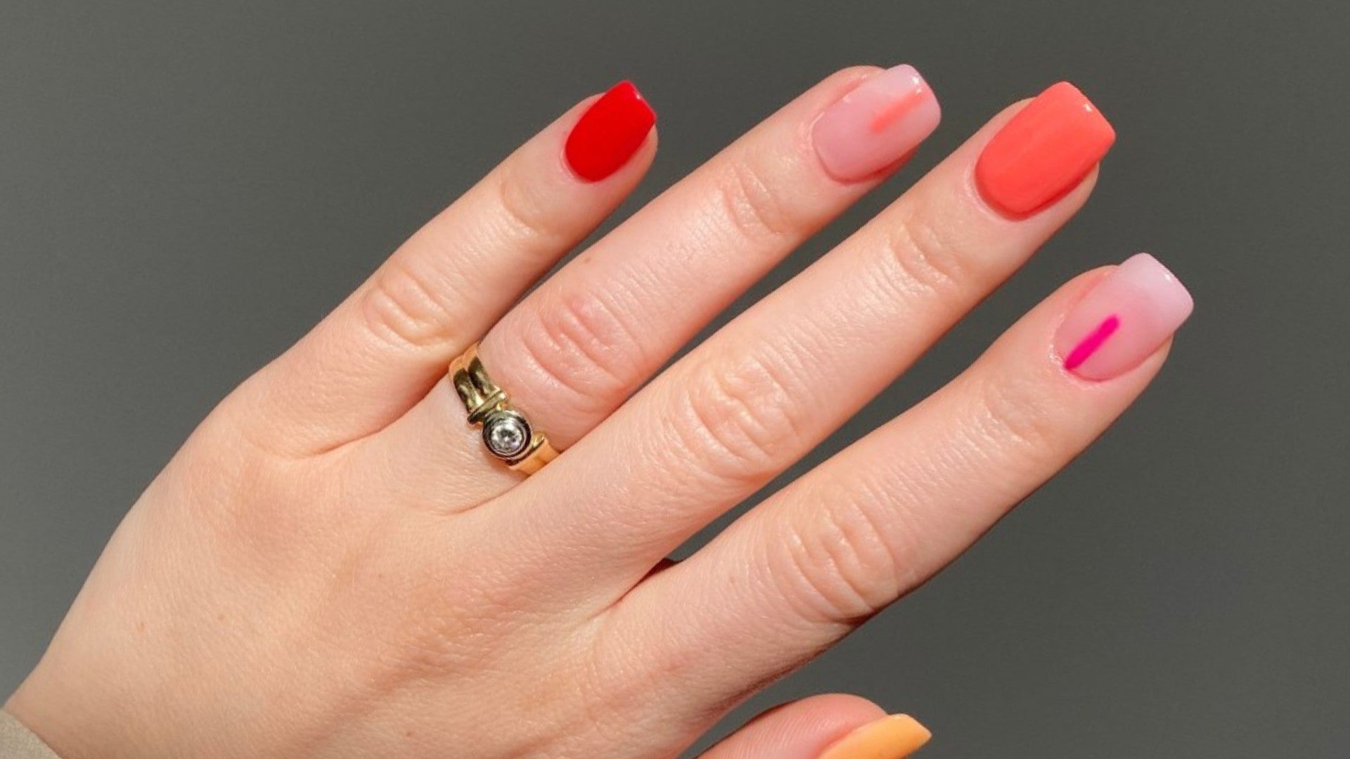 Creative Nail Concepts for Your Next Manicure : Garden Boom Strawberry Milk  Nails