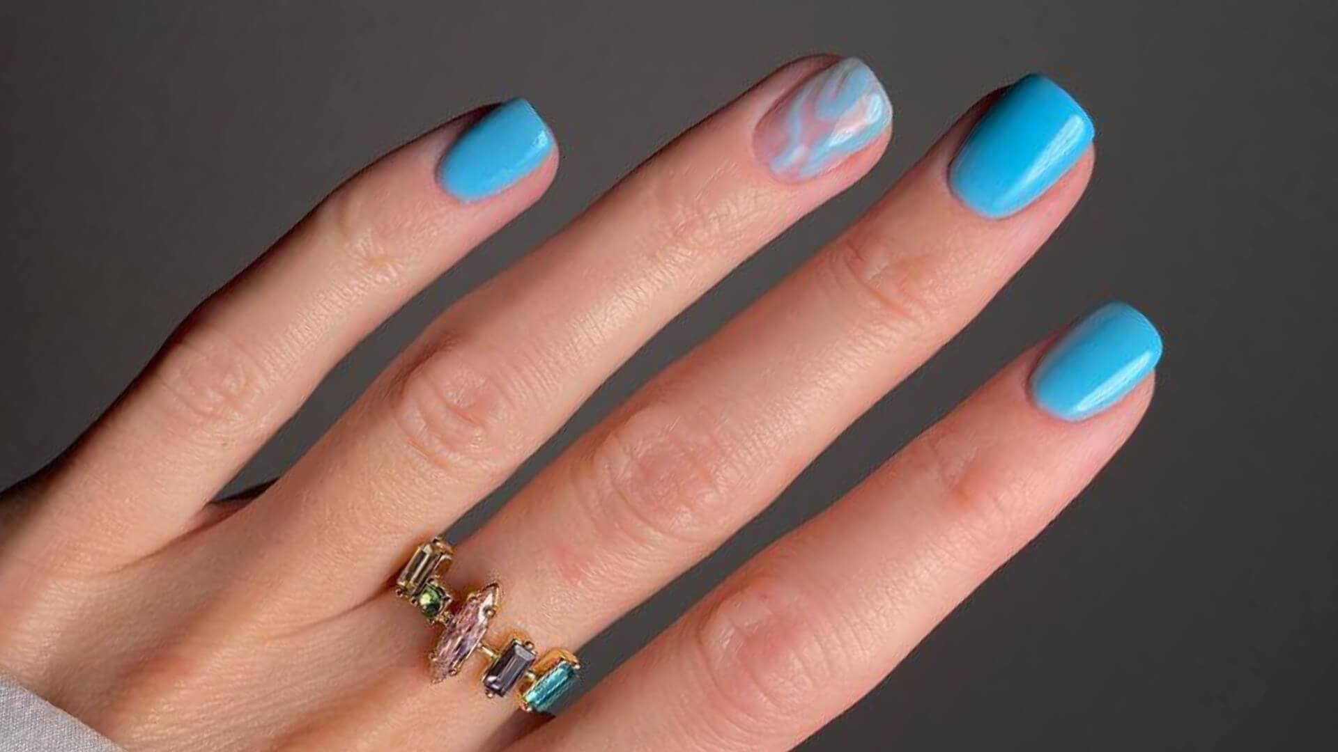 Nailing the Style: Trendy Short Acrylic Nail Designs You Need to Try :  r/GelX_Nails