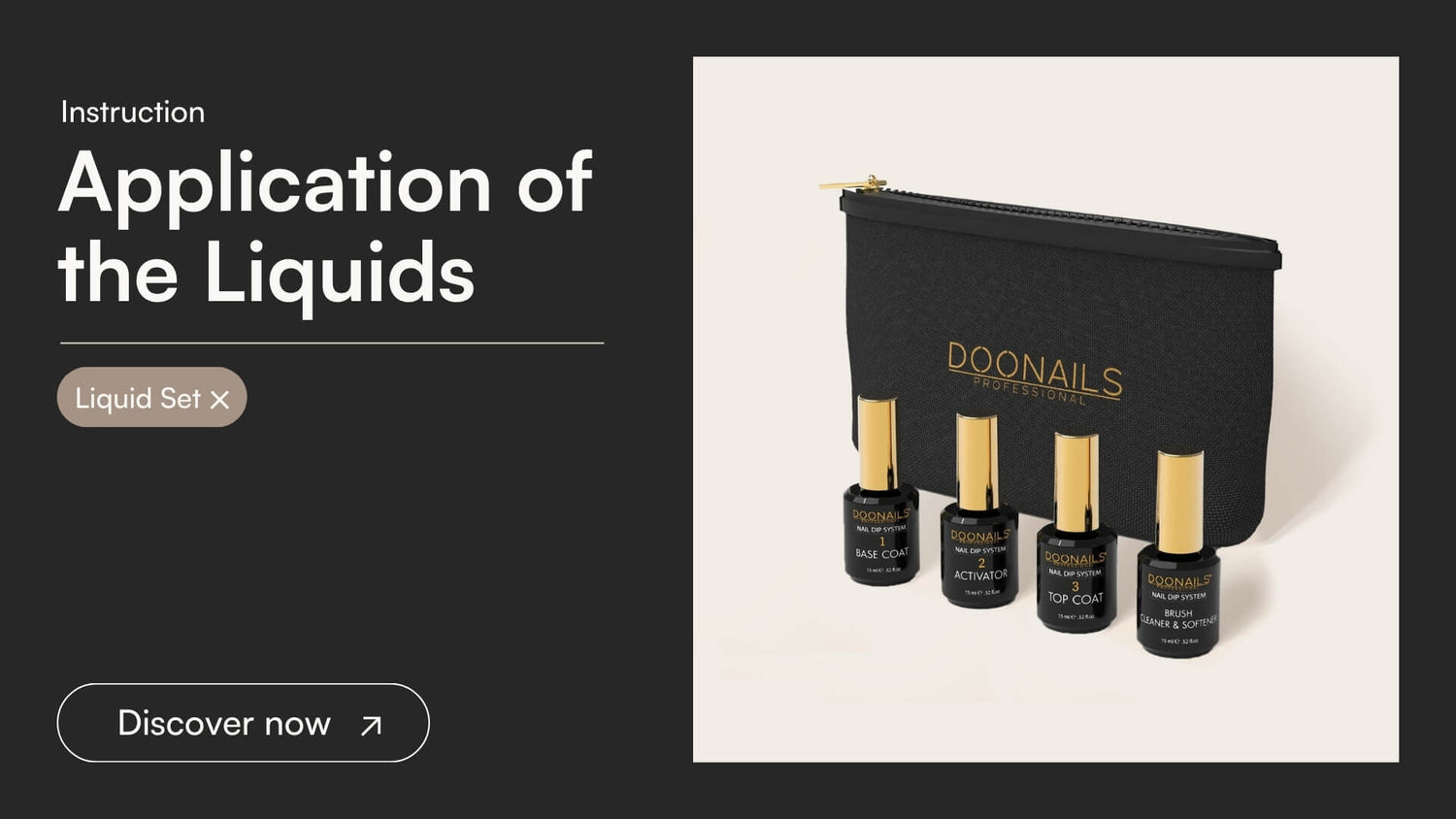 Application of the liquids - Doonails US