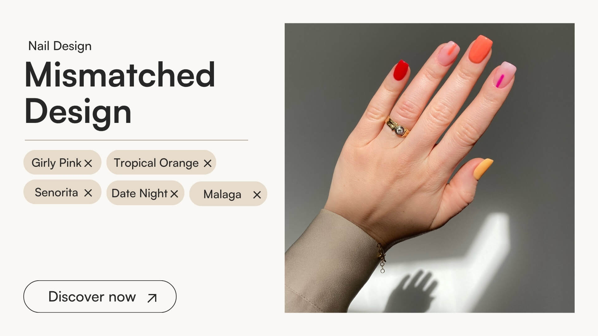 Mismatched Design - Doonails US