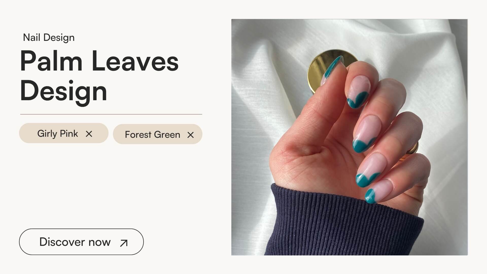 Palm Leaves Design - Doonails US