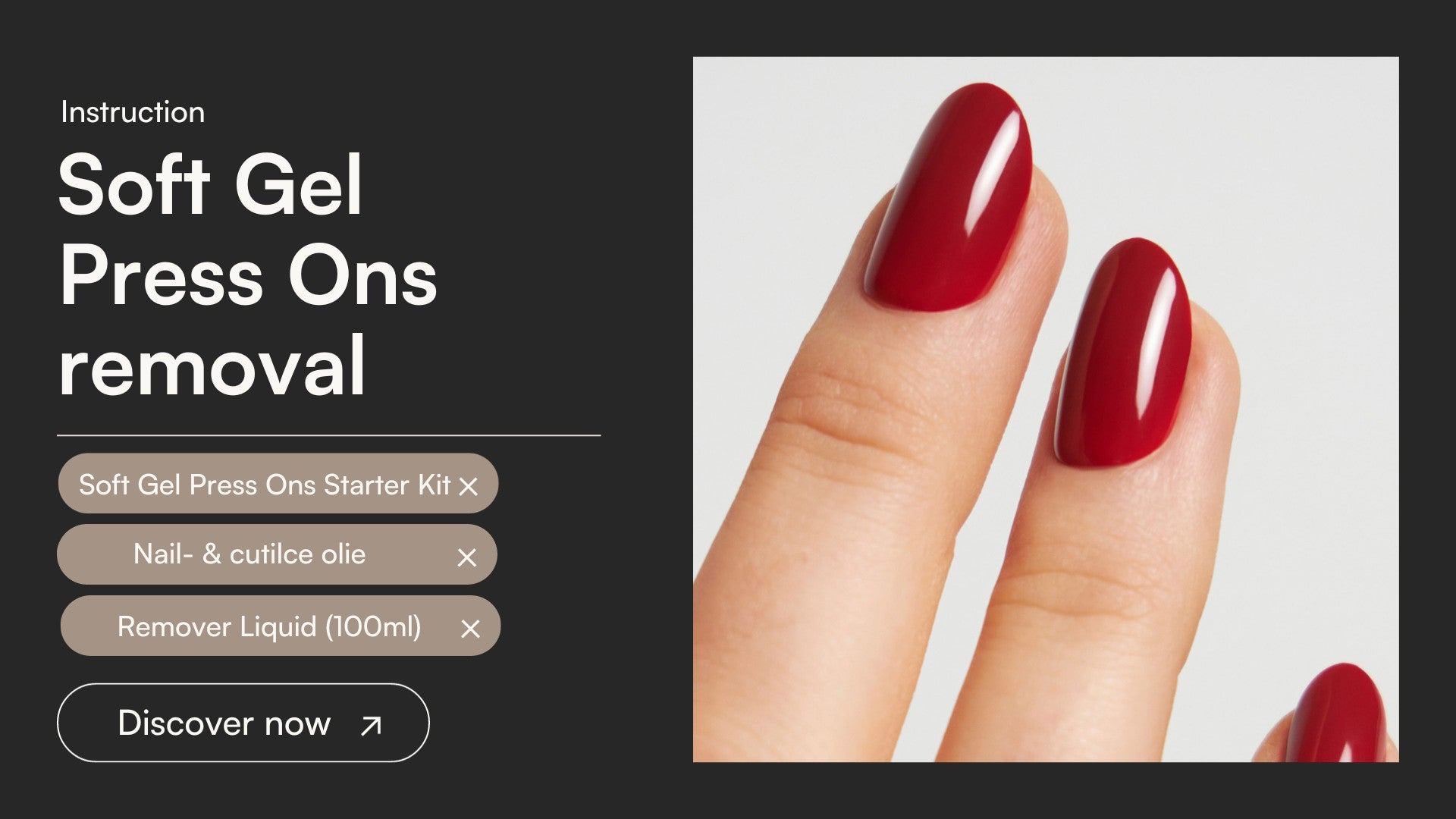 Soft Gel Press Ons Removal - Doonails US