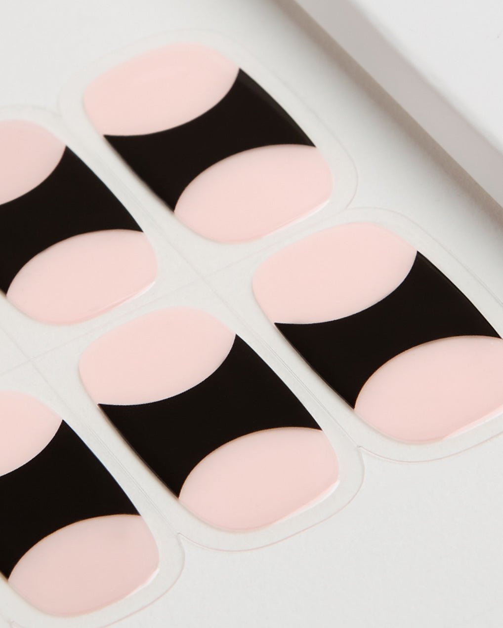 Black French Gel Strips - Doonails US