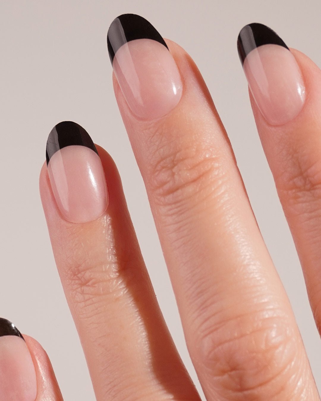 Black French Gel Strips - Doonails US