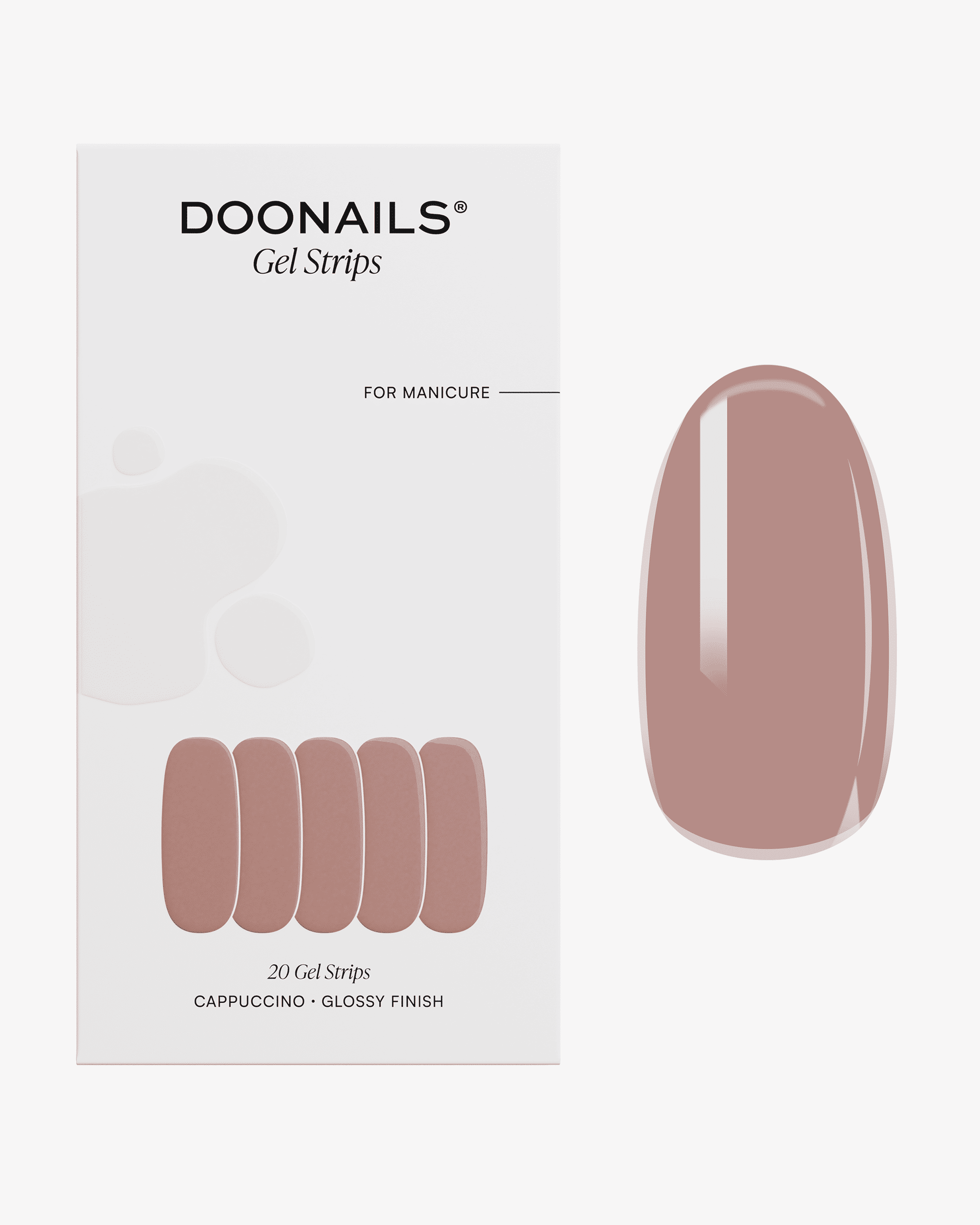 Cappuccino Gel Strips - Doonails US