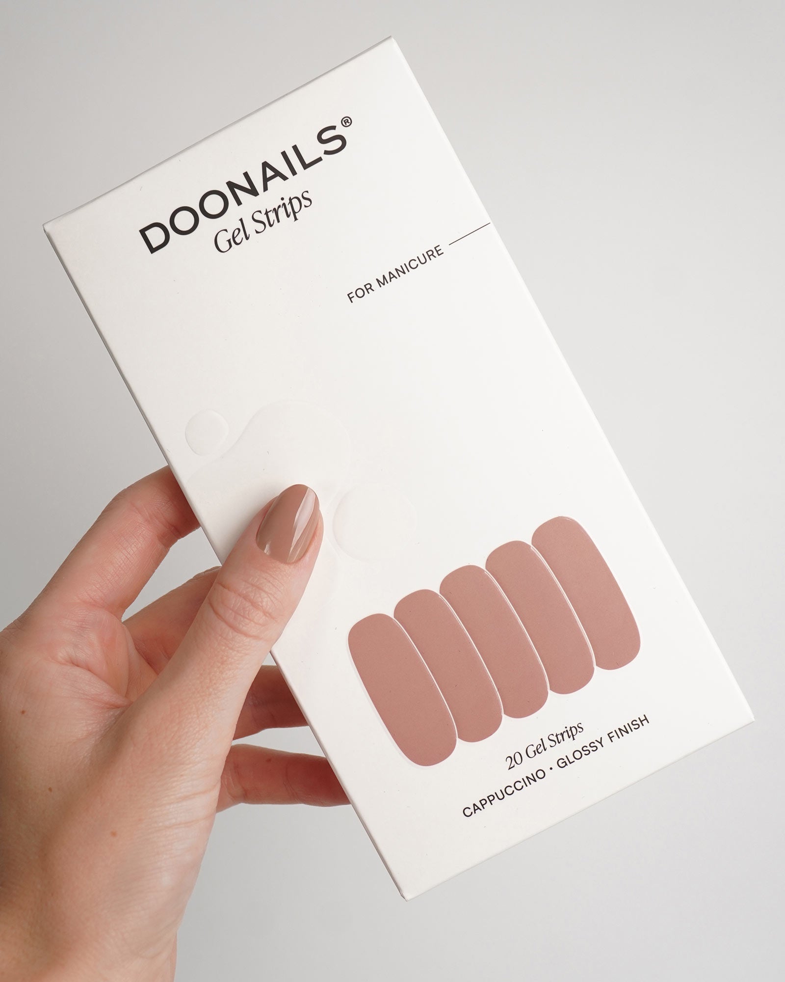 Cappuccino Gel Strips - Doonails US