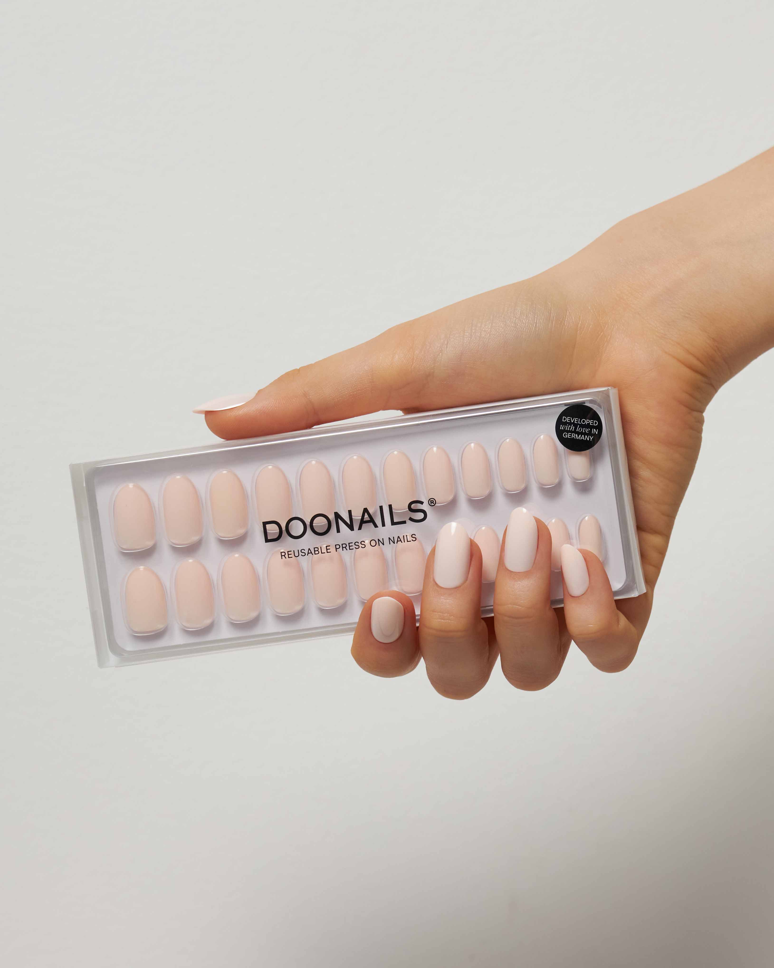 Cheesecake Medium Round Soft Gel Press Ons - Doonails US