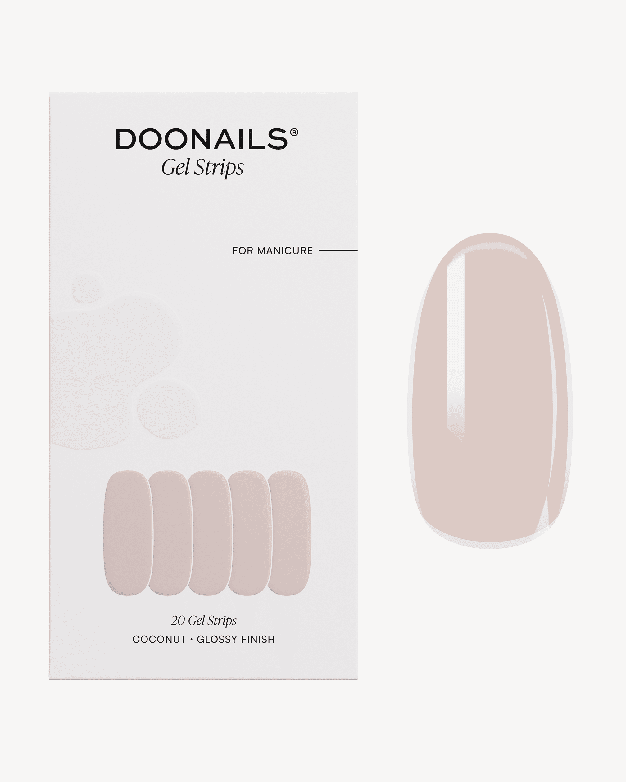 Coconut Gel Strips - Doonails US