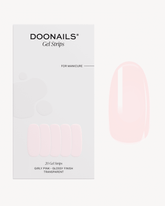 Girly Pink Gel Strips - Doonails US