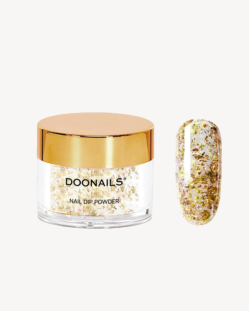 Golden Flakes Dipping Powder - Doonails US