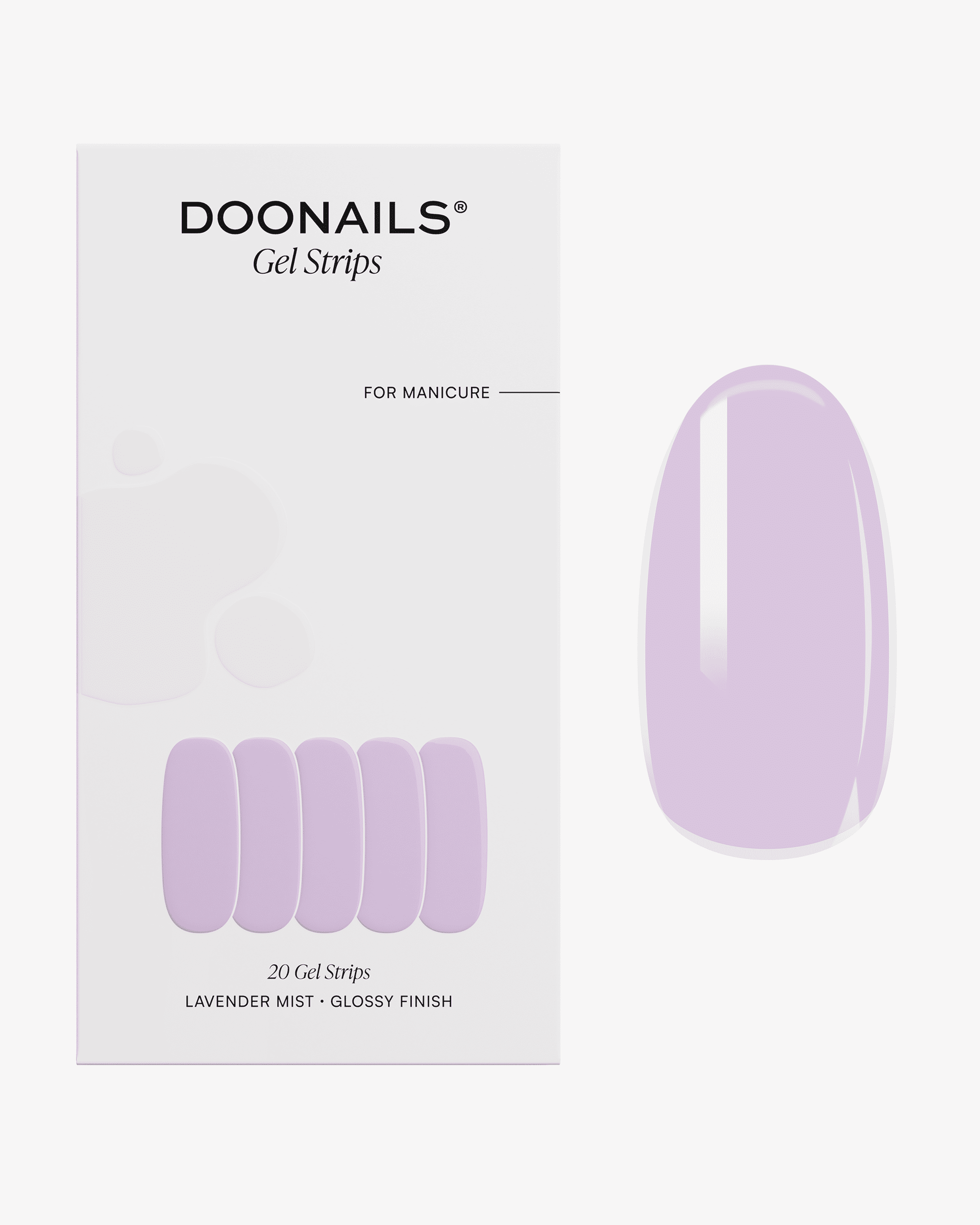 Lavender Mist Gel Strips - Doonails US