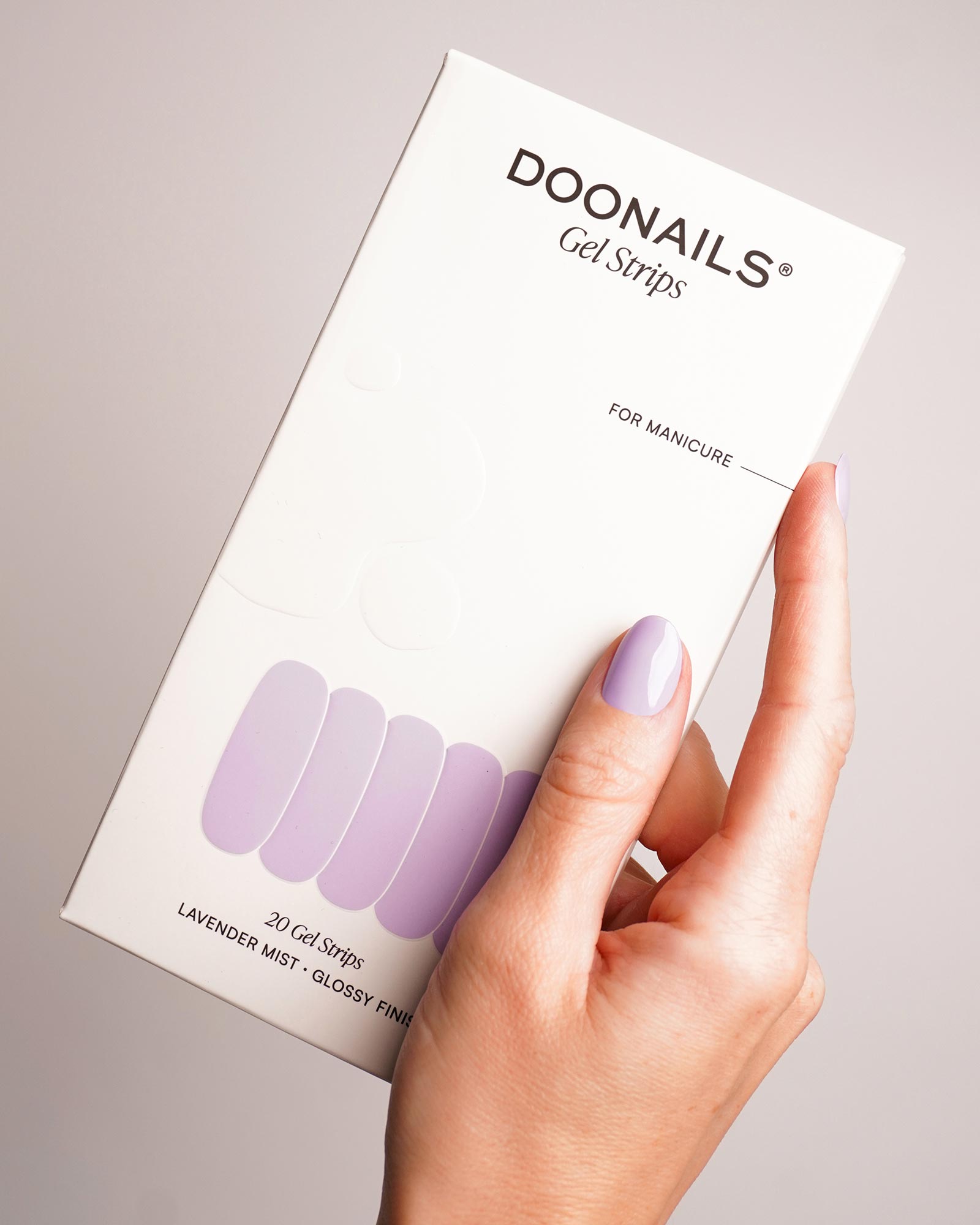 Lavender Mist Gel Strips - Doonails US