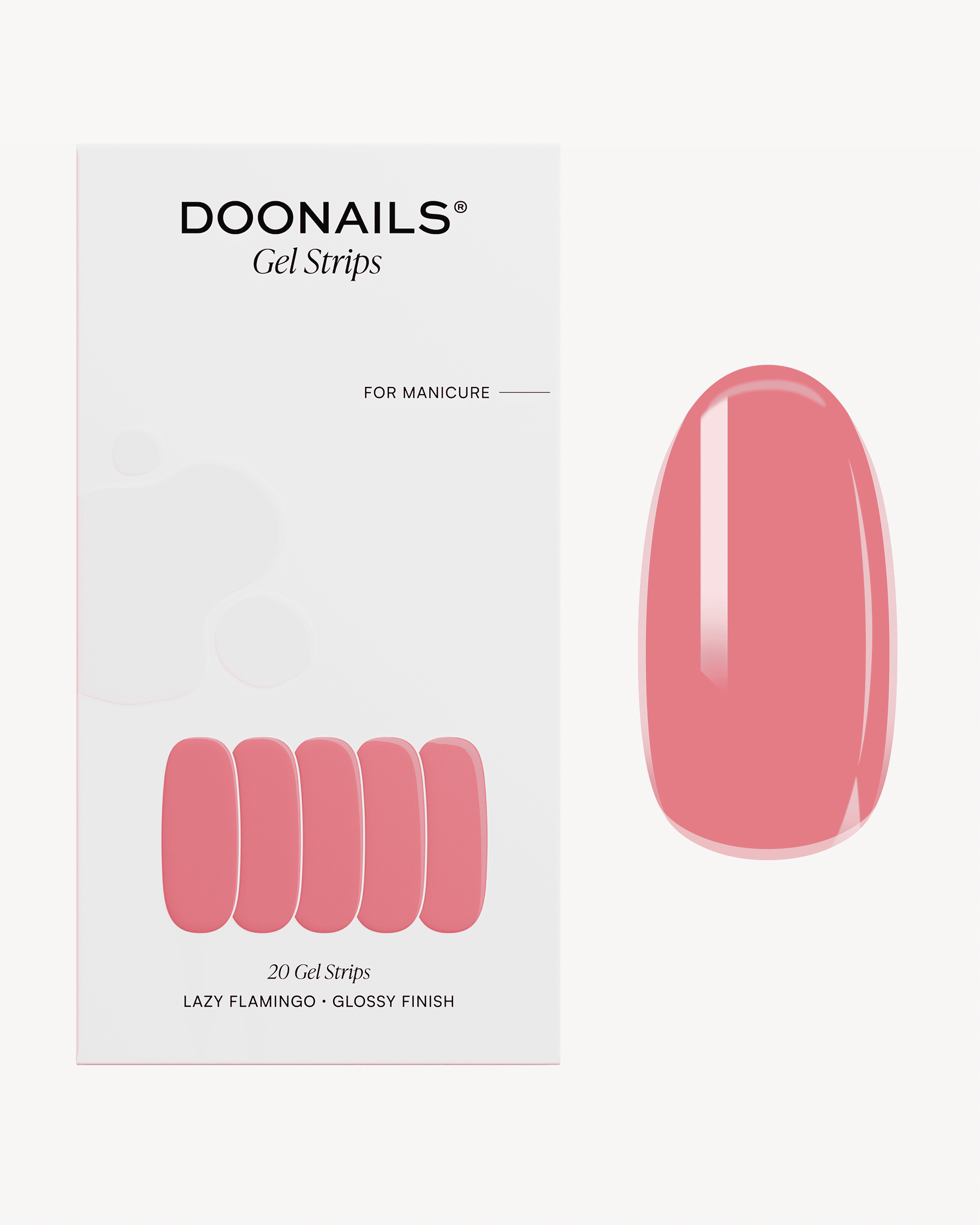 Lazy Flamingo Gel Strips - Doonails US