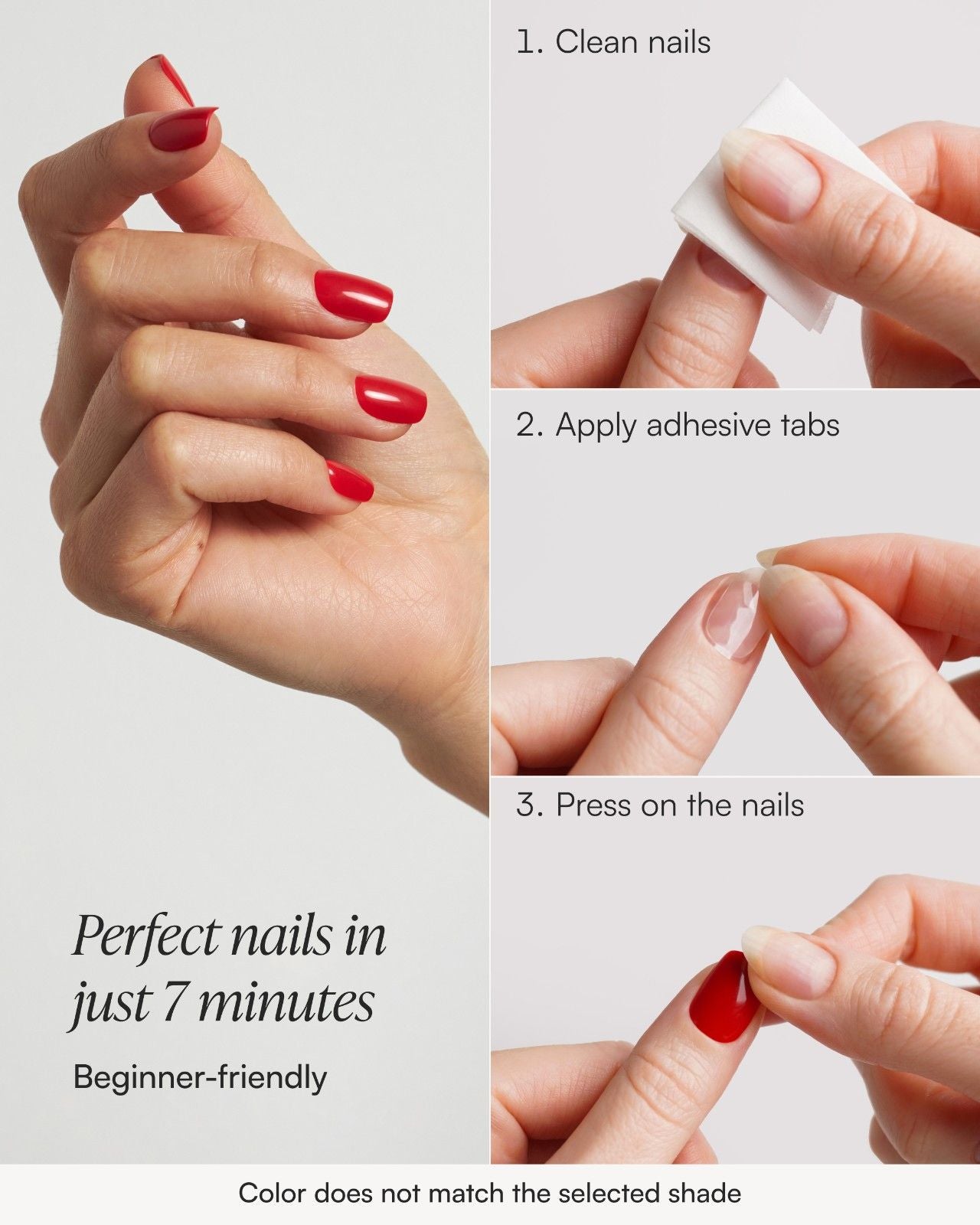 Love Paris Short Square Soft Gel Press Ons - Doonails US