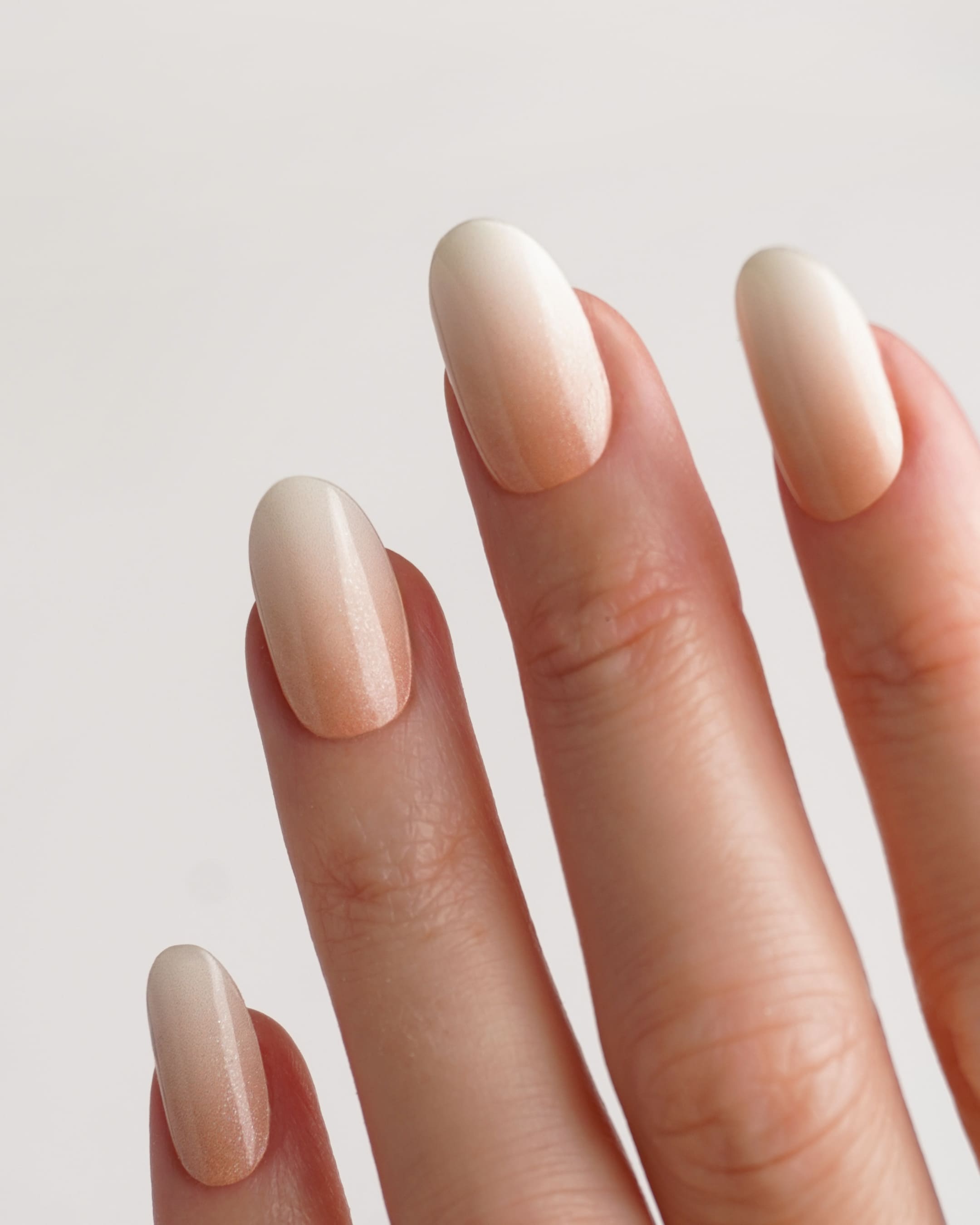 Nude Glitter Babyboomer Gel Strips - Doonails US