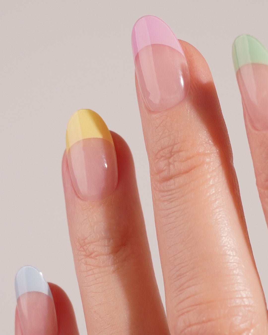 Pastel French Gel Strips - Doonails US