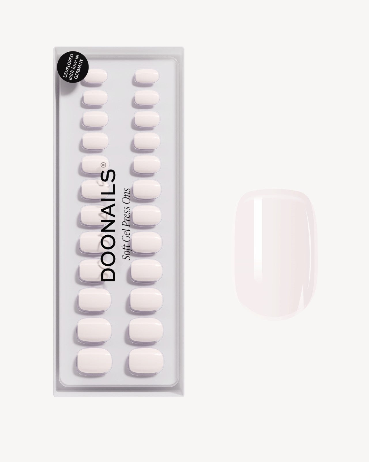 Pillow Talk Extra Short Square Soft Gel Press Ons - Doonails US