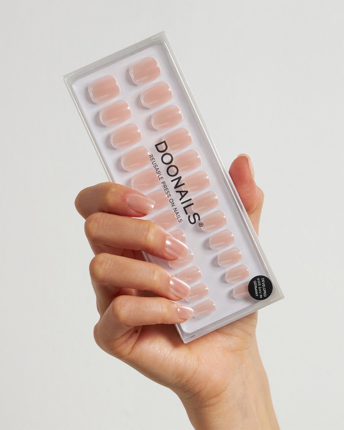 Prosecco Short Square Soft Gel Press Ons - Doonails US