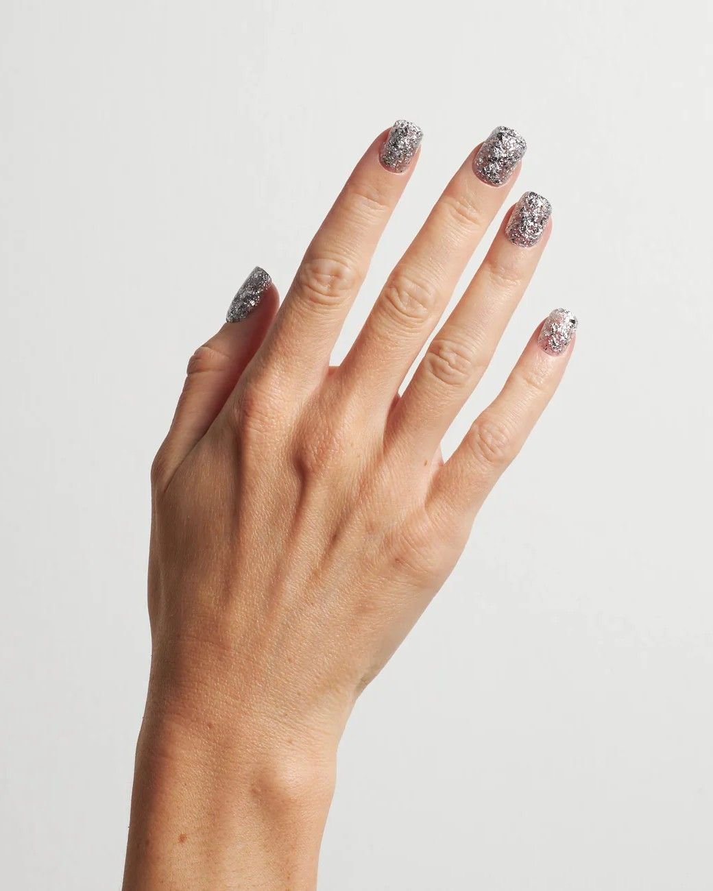 Silver Flakes Dipping Powder - Doonails US