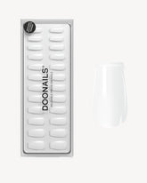 Snow White Short Coffin Soft Gel Press Ons - Doonails US